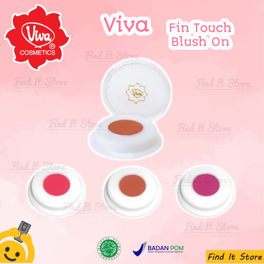 Viva Fin Touch Blush On | Perona Pipi | 2gr