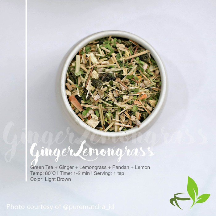 

Artisan Cafe Tea - Ginger Lemongrass 10gr Teh Jahe Serai Sereh Lokal