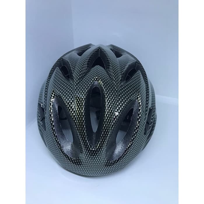 TaffSPORT Helm Sepeda Road Bike Helmet EPS Foam PVC Shell -Black