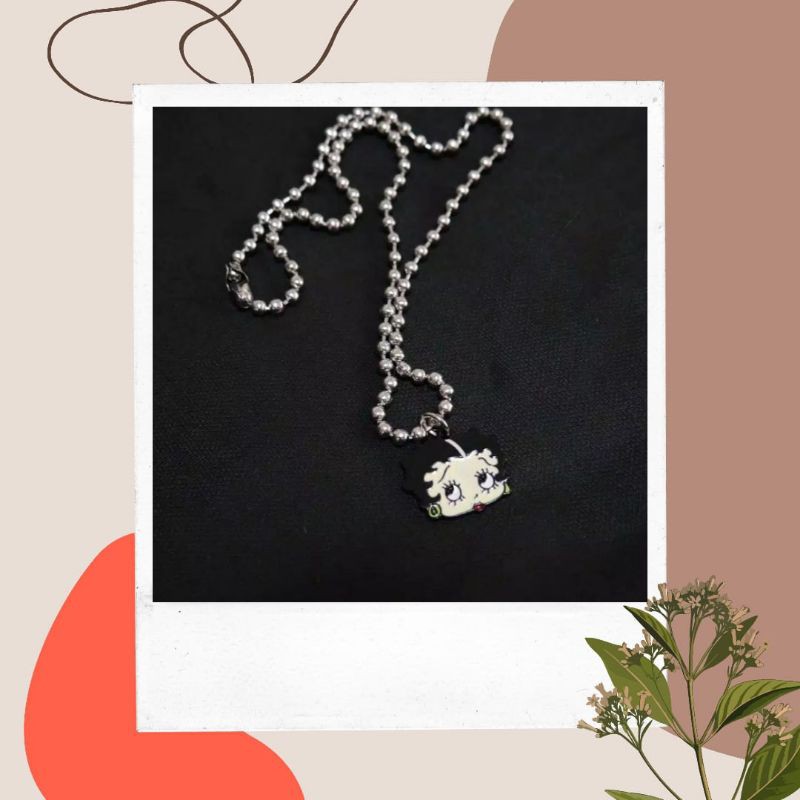 kalung Betty Boop/betty boop necklace