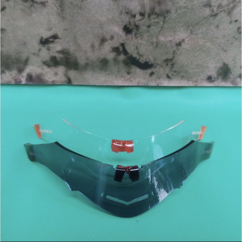Spoiler Helm Njs Shadow Full Face Aksesoris Helm Njs Bagian Belakang