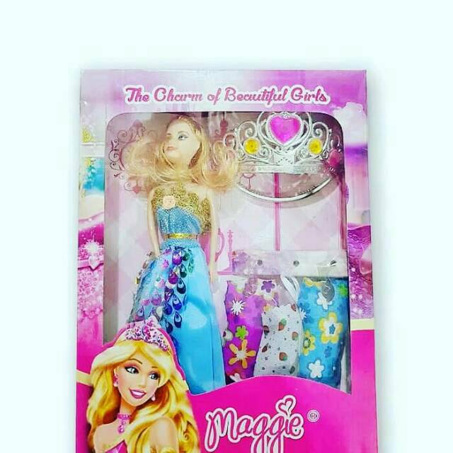 Barbie set barbie fashion mainan barbie