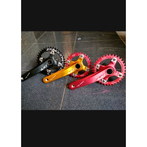 crank singel ht2 original lengkap tinggal pasang