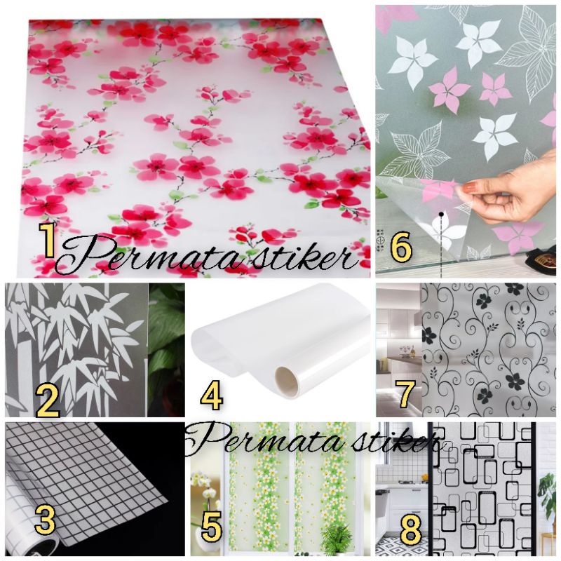 stiker kaca/stiker kaca motif/stiker kaca rumah/stiker kaca jendela/stiker motif/stiker kaca motif