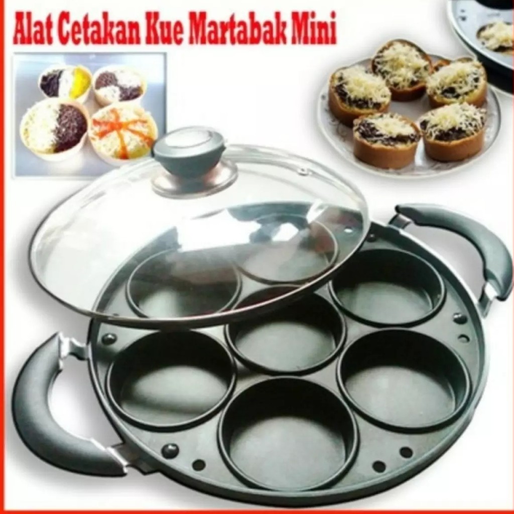 cetakan kue 7 lubang