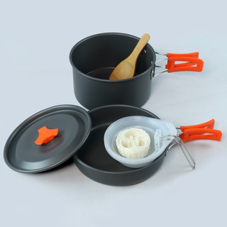 Cooking Set SY-200 Alat Masak Camping Cooking Set Peralatan Masak