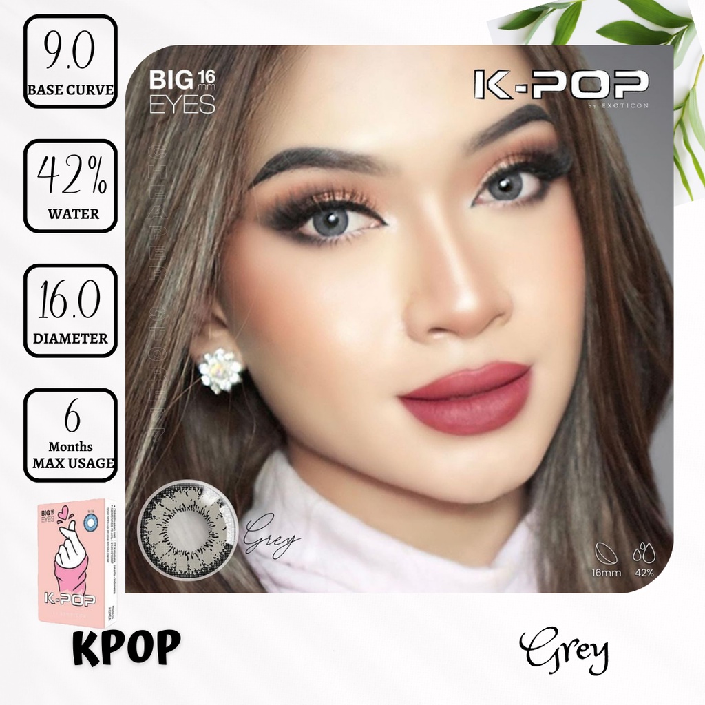 SOFTLENS X2 KPOP | K-POP | K POP MINUS (-3.00sd-6.00) DIA. 16.00 mm | BEST SELLER | BIG EYES