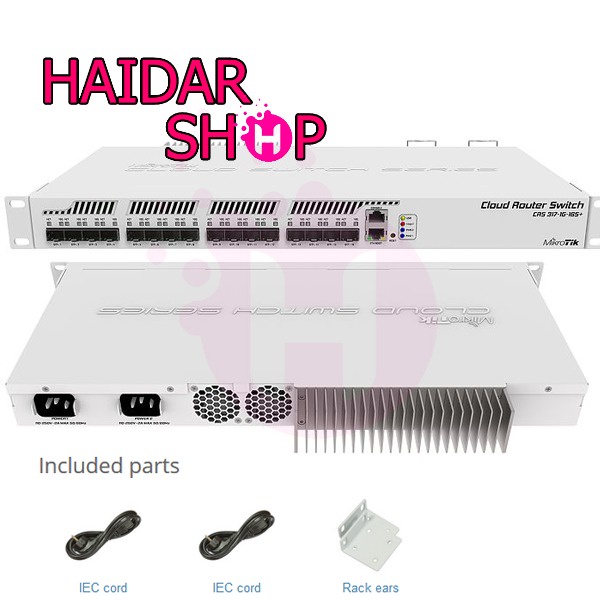MikroTik CRS 317 1G 16S+ RM CRS317-1G-16S+RM