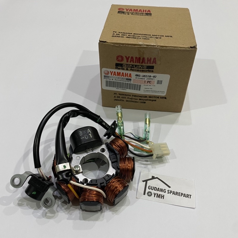 Stator Assy Spul Spull Spol Spool Set Yamaha F1ZR FIZR F1Z FIZ R Force 1 F1 4NS-H5510-02 Asli Origin