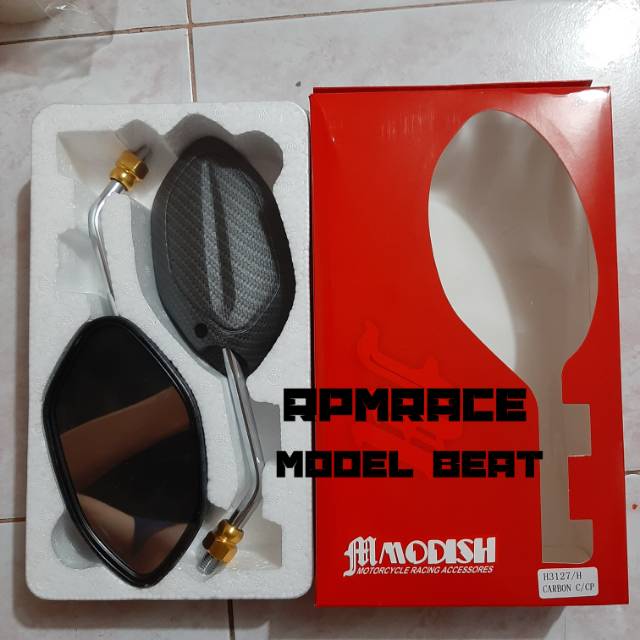 SPION TANGKAI CHROME MONEL GOLD MODEL BEAT VARIO SCOOPY SUPRA 125 WAVE DLL