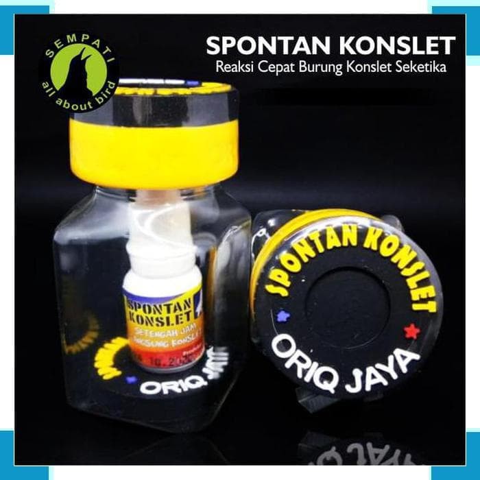 Makanan & Vitamin Hewan 2311 SPONTAN KONSLET ORIQ JAYA VITAMIN BURUNG  ER-195