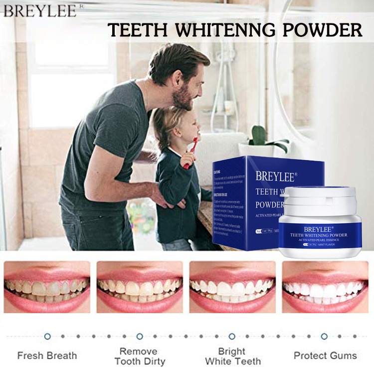 [BPOM] BREYLEE Teeth Whitening Powder &amp; Pen - Pemutih &amp; Mencerahkan Gigi