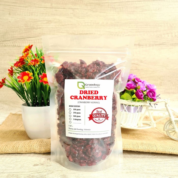 

✨COD✨ Cranberry Kering / Dried Cranberry (500 gram) by Granology