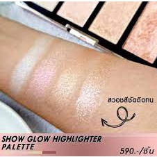 BROWIT By Nongchat Show Glow Highlighter Palette