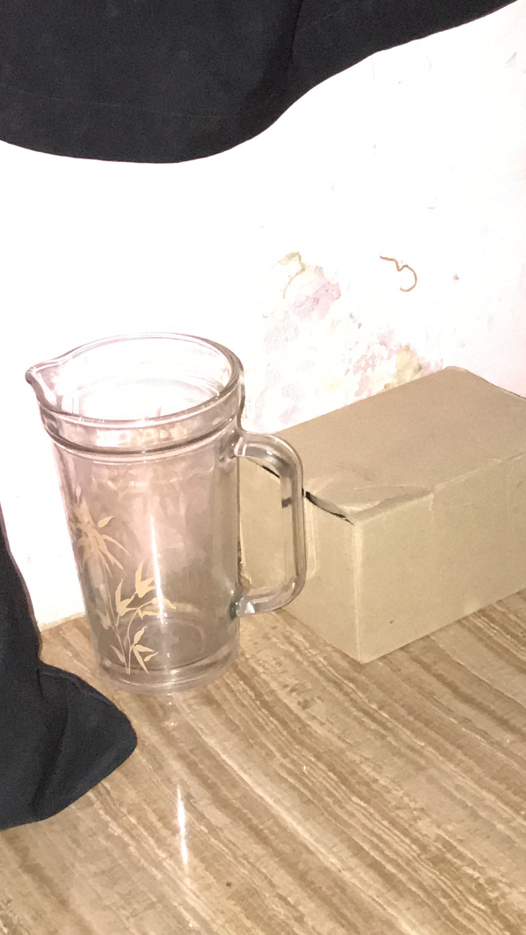 Maxim Drink Set 7 Oz - 7pcs Set Teko & Gelas Kaca (1pc Jug 1.6ml + 6pcs Tumbler 250ml)