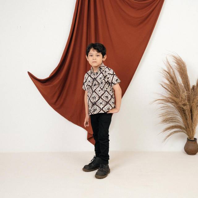 Harga Gila Crayon Kids Batik - Kemeja Batik Anak Sgn Cr-074 8VV6z9h65gN9q