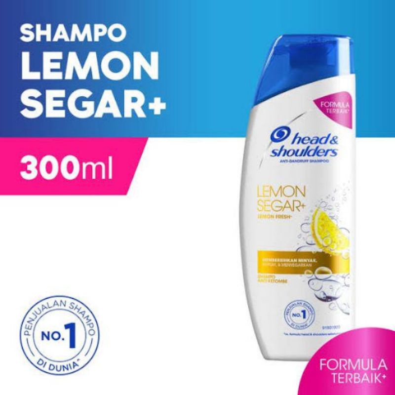 HEAD&amp; SHOULDERS SHAMPO BOTOL 300ML