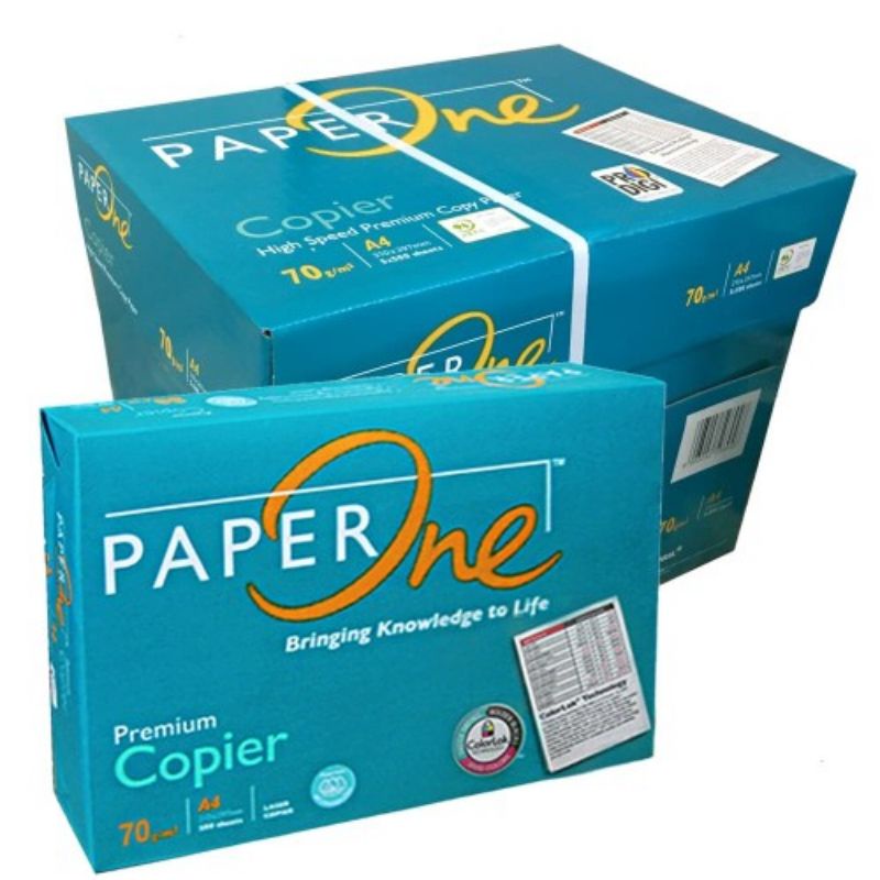 

kertas paper one a4 75 gr ( harga 5 rim / dus)