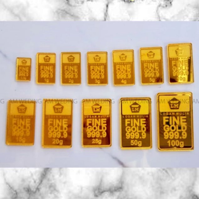 BUKAN ECER WAJIB BACA GROSIR KODIAN REPLIKA ANTAM MAINAN UNTUK MAHAR PERNIKAHAN DAN CRAFT