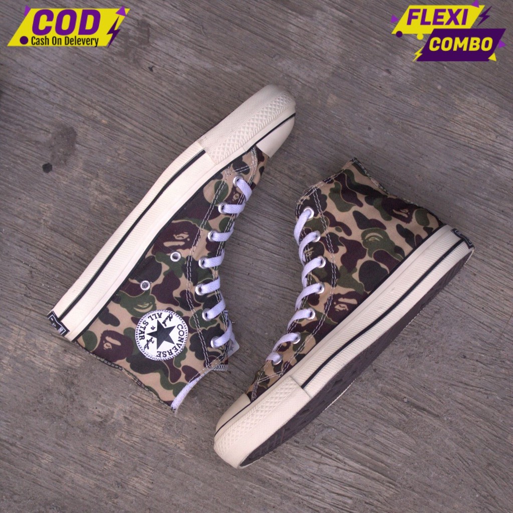 SEPATU CONVERSE 70S HIGH X 10 CORSO COMO SEOUL ARMY [ITSYOURSFOOTWEAR]