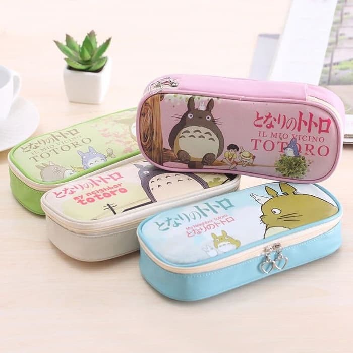

MNB128 Kotak Pensil dan Alat Tulis Softcase Totoro - Putih