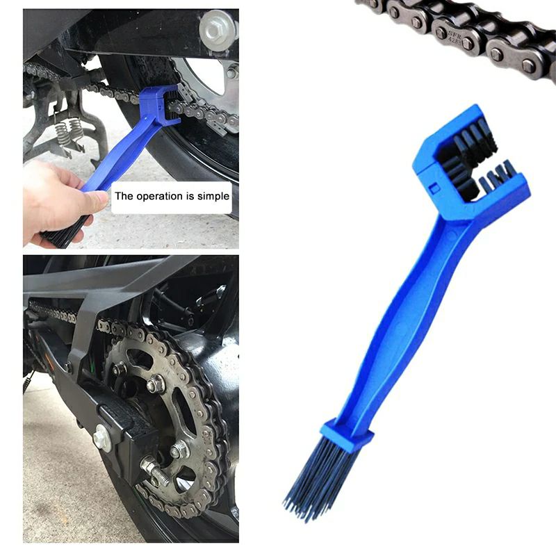 Sikat Alat pembersih Rantai sprocket motor sepeda shape U-4