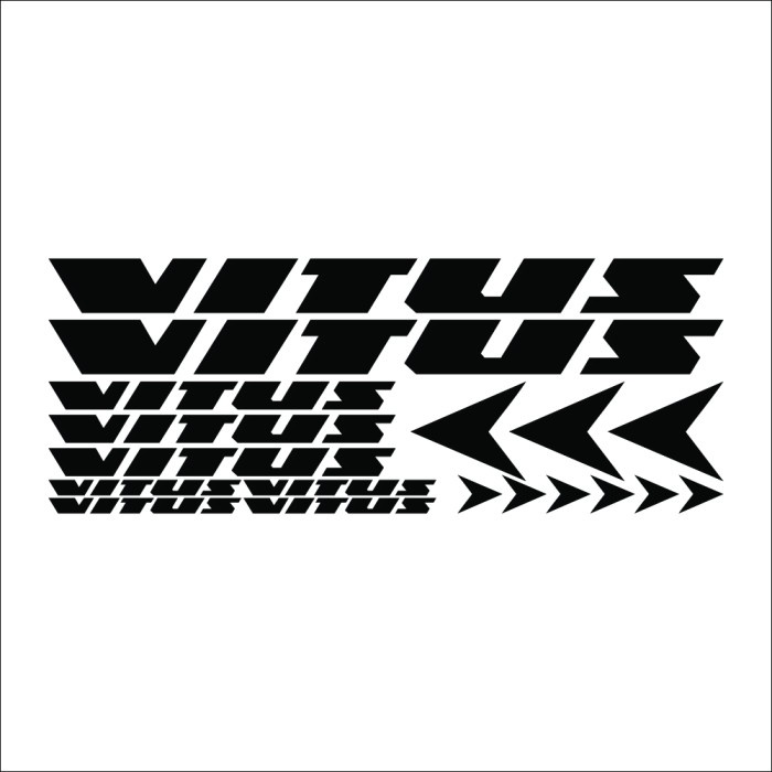 vitus bike stickers
