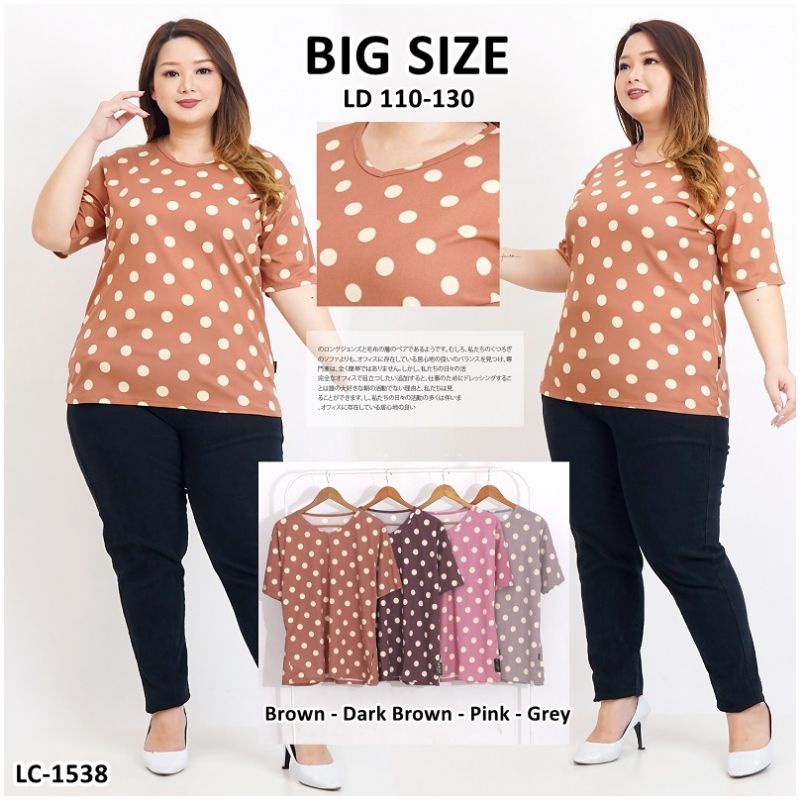 Baju Wanita JUMBO / Baju Wanita BIG SIZE / Blouse Wanita JUMBO / Baju Atasan Wanita JUMBO BIG SIZE