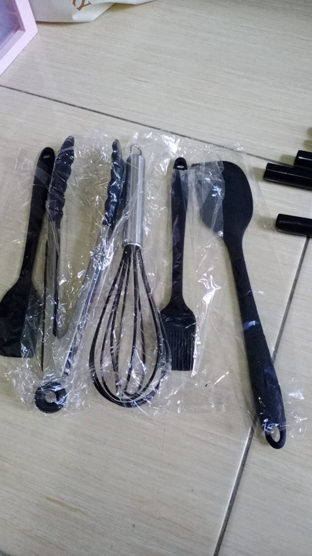 Spatula Set 5 In 1 - Peralatan Tumis Masak Centong - Kitchen Tool Alat Masak Dapur Rak Bumbu Murah