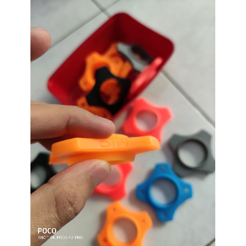 Ring Karet Gelang Mic Silikon Microphone Cincin Mic Karet Gelang Anti Slip Microphone Wireless Warna