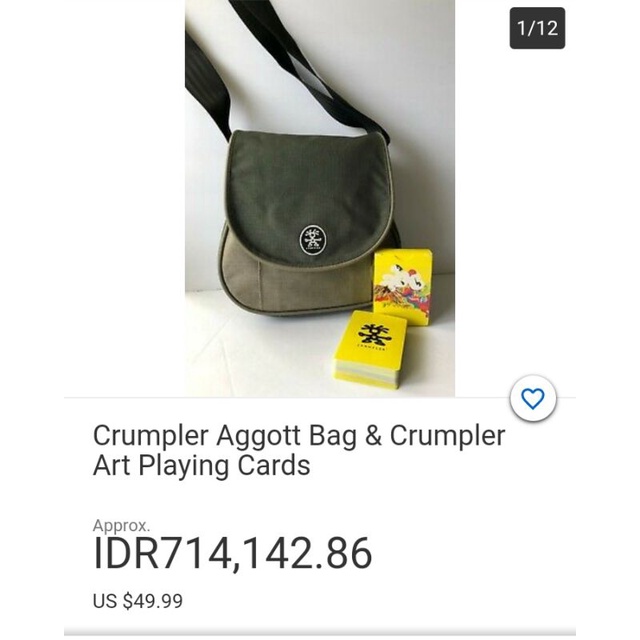 Crumpler Aggott Bag