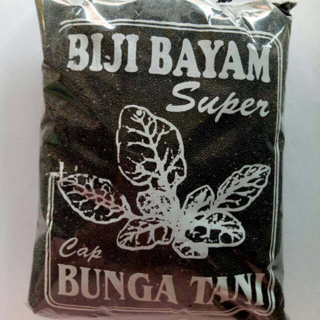Biji bayam super 1 kg benih sayur bayam