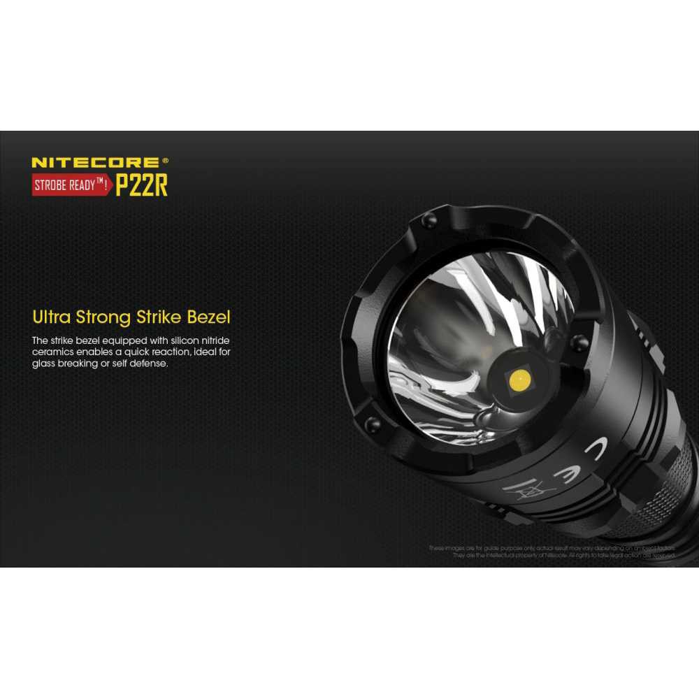 Thomgear  Nitecore P22r Senter Rechargerable Led Cree Xhp35 Hd 1800 Lumens Probolinggo Paiton Jm