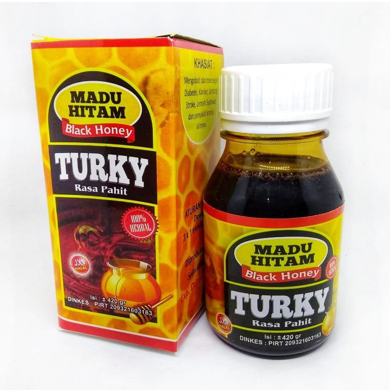 

Madu Hitam Turky - Diabetes 420 gr & 180 gr