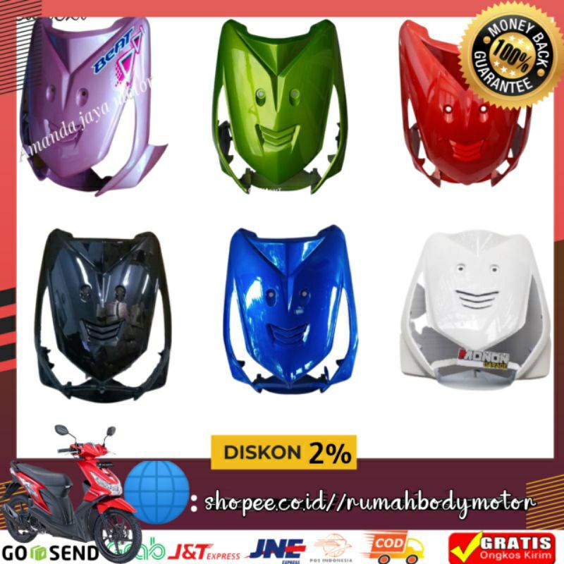 Cover Body TAMENG DEPAN BEAT KARBU BEAT LAMA COVER BODY BODI DEPAN BEAT KARBU