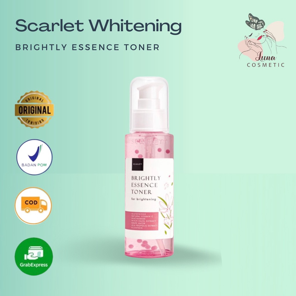 Scarlett Whitening Brightly Essence Toner scarlet Scarlett Whitening by Felicya Angelista