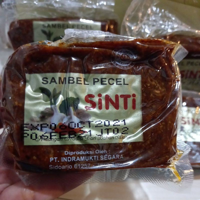 

BUMBU SAMBEL PECEL SINTI ASLI 100 GRAM