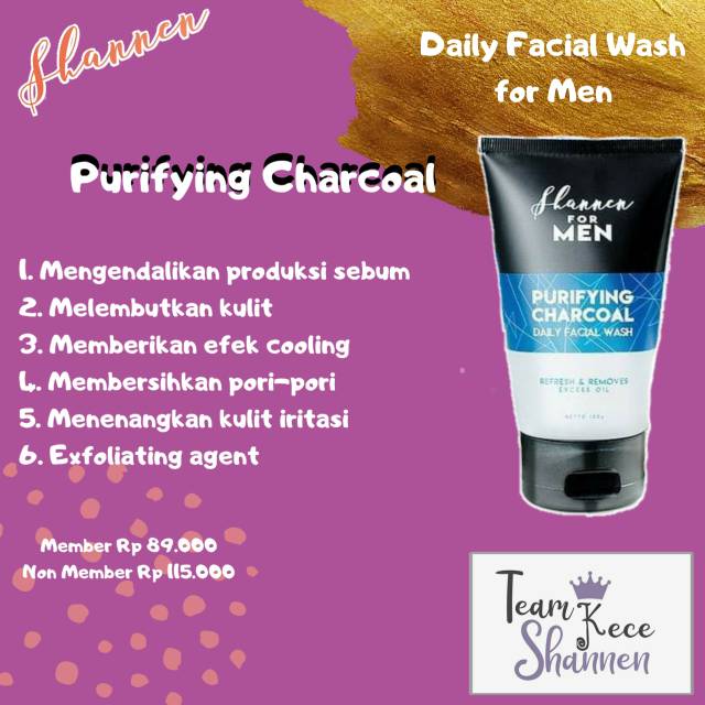 Shannen facial wash for Men