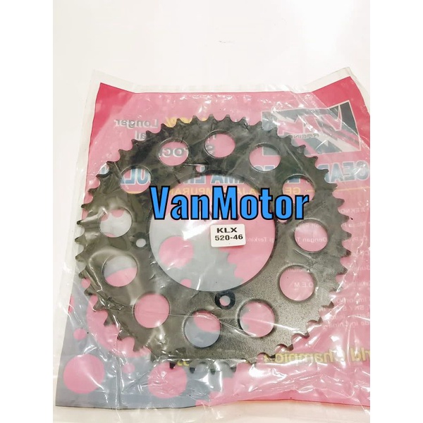 GIR GEAR BELAKANG KLX150 KLX 150 BF DT S L  520 46  520-46 VZM