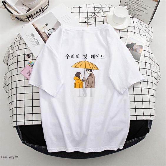 Kaos Korea Drama A Business Proposal yang Aesthetic S-XXXL Dewasa dan Anak