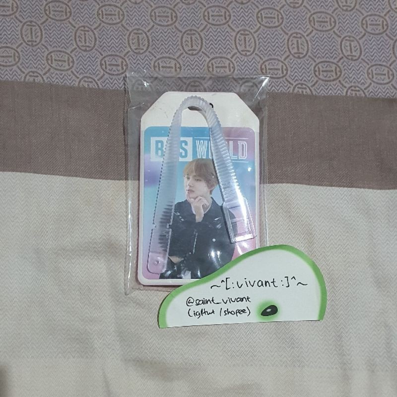 [RESERVED] BTS - BTS WORLD Luggage Tag - V
