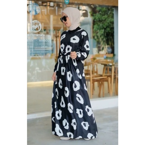 GAMIS TIEDYE RAYON BUSUI/GAMIS TIEDYE CANDA KATUN RAYON  MUSLIM MASA KINI