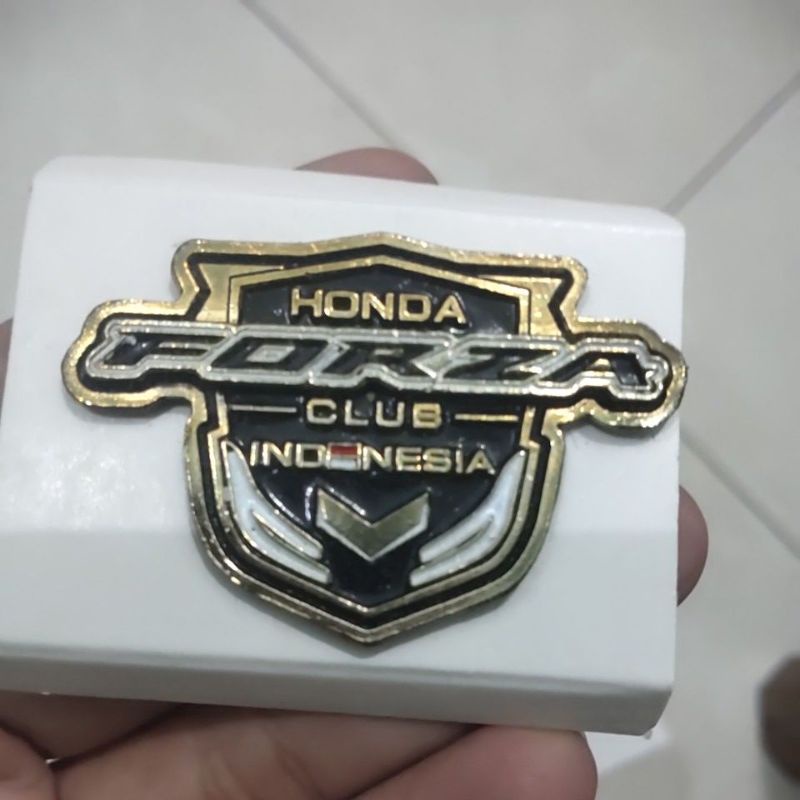 PIN COR Custom bahan Timah