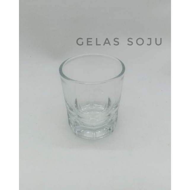 GELAS SOJU- 70/ GELAS SLOKI MINI 40 ML/ GELAS SLOKI 6PCS