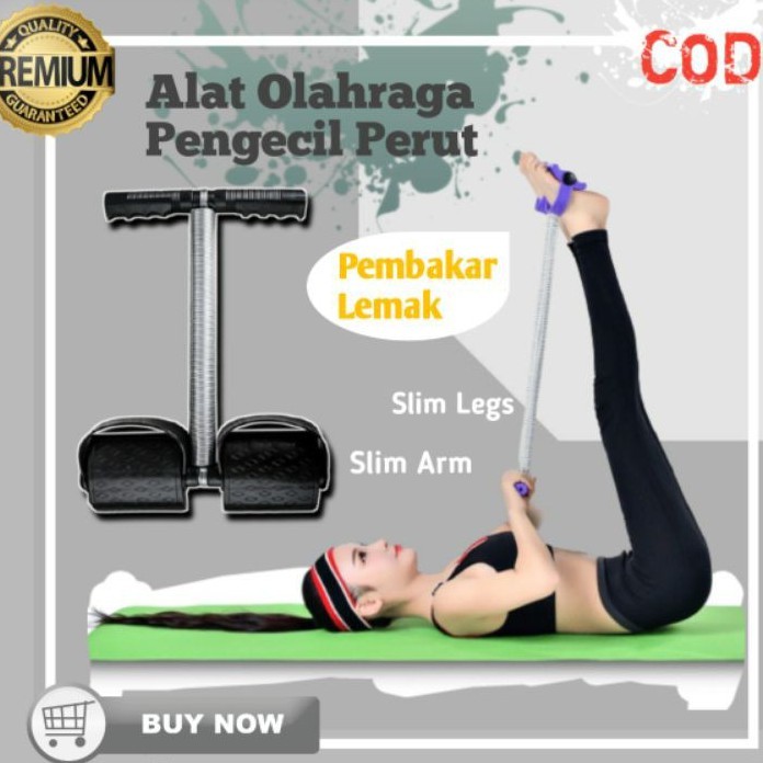 ALAT OLAHRAGA PENGECIL PERUT TUMMY TRIMMER ALAT OLAH RAGA FITNESS GYM OLAHRAGA DI RUMAH A2