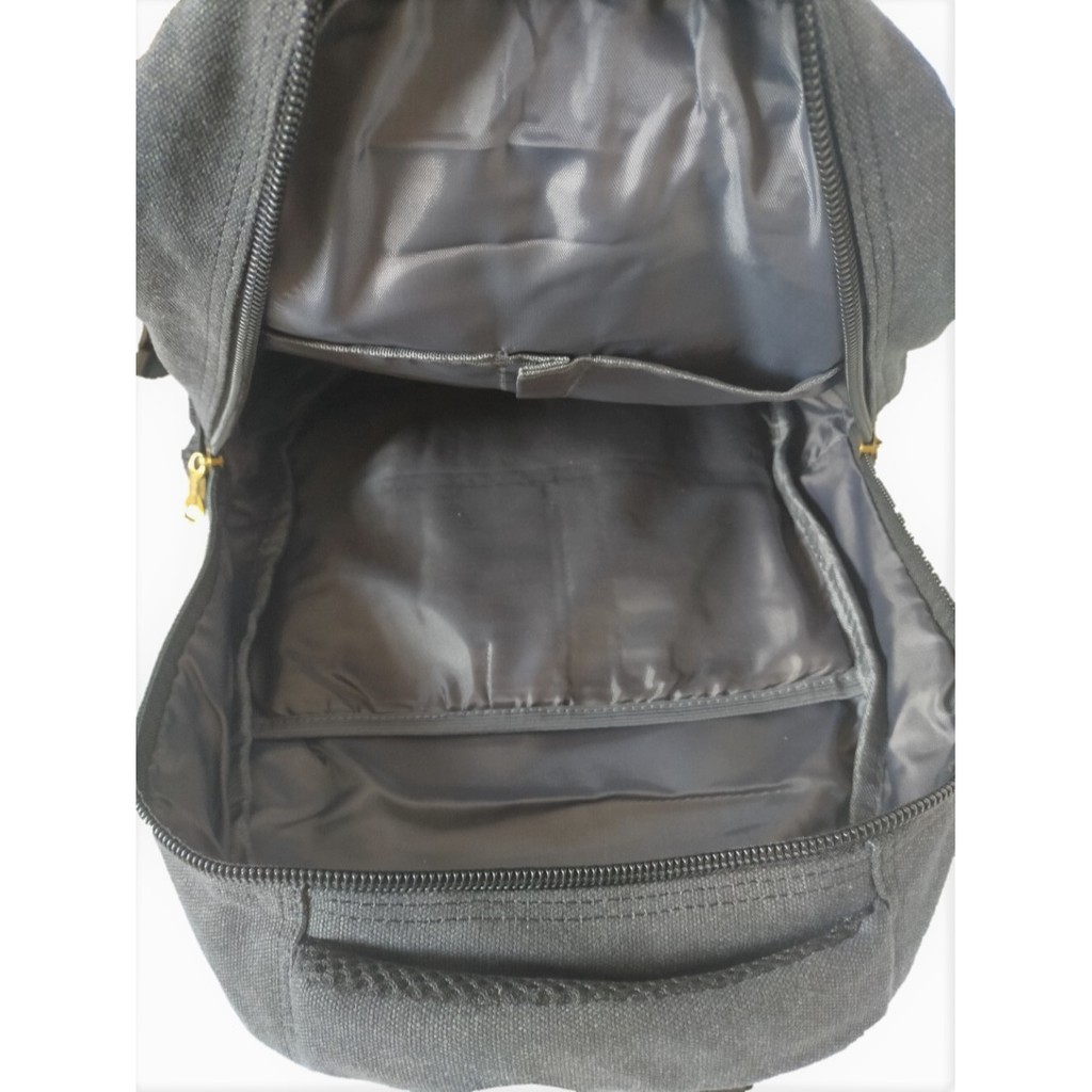 TAS  RANSEL PUNGGUNG  BACKPACK  LAPTOP BAHAN KANVAS IMPOR 98-15