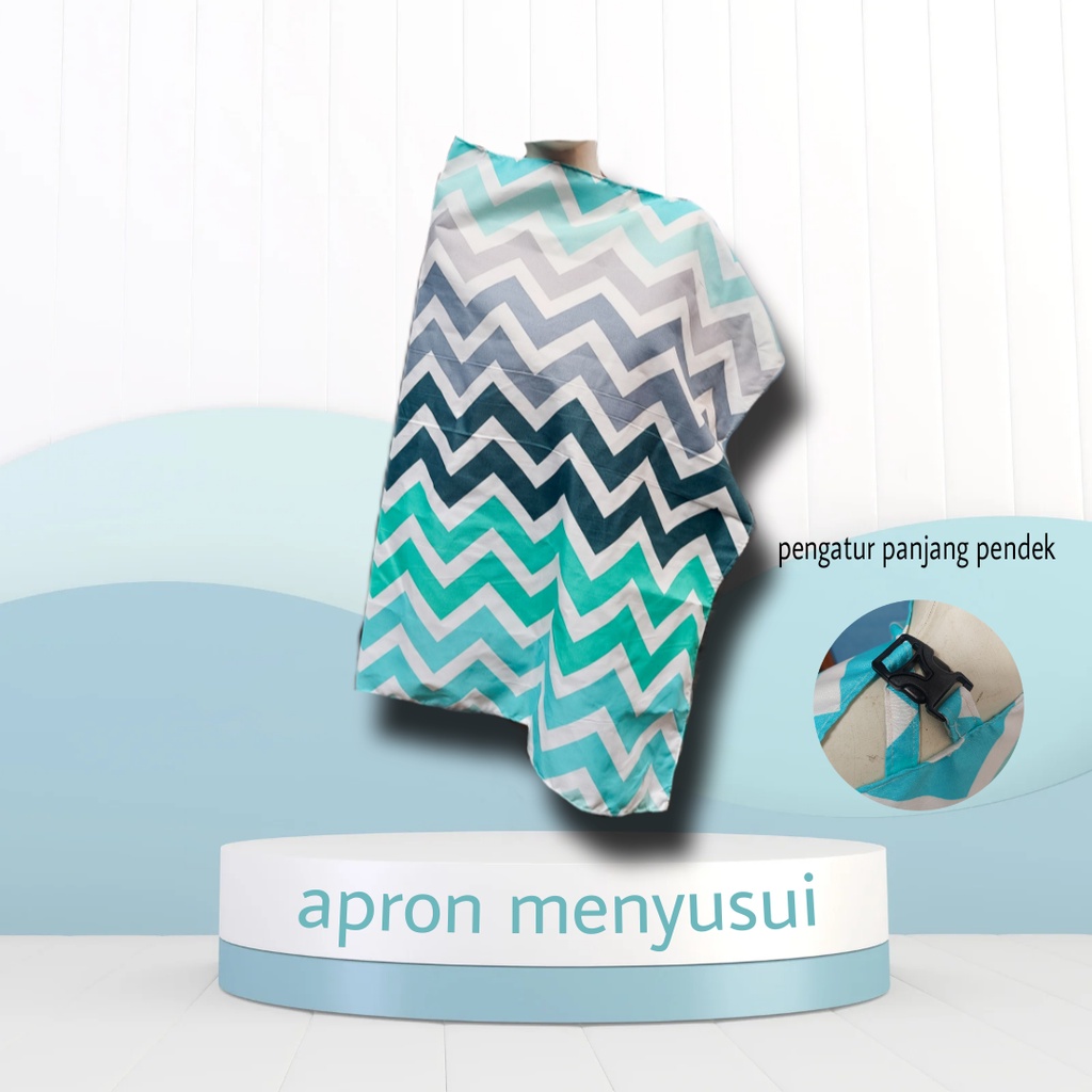 apron ibu menyusi / kain penutup ibu menyusui / nursing cover baby