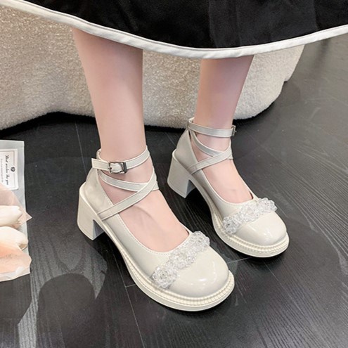 Sepatu Docmart Perempuan Import Sepatu Kerja Wanita Spatu Cewek Korean Style Terbaru SK-026