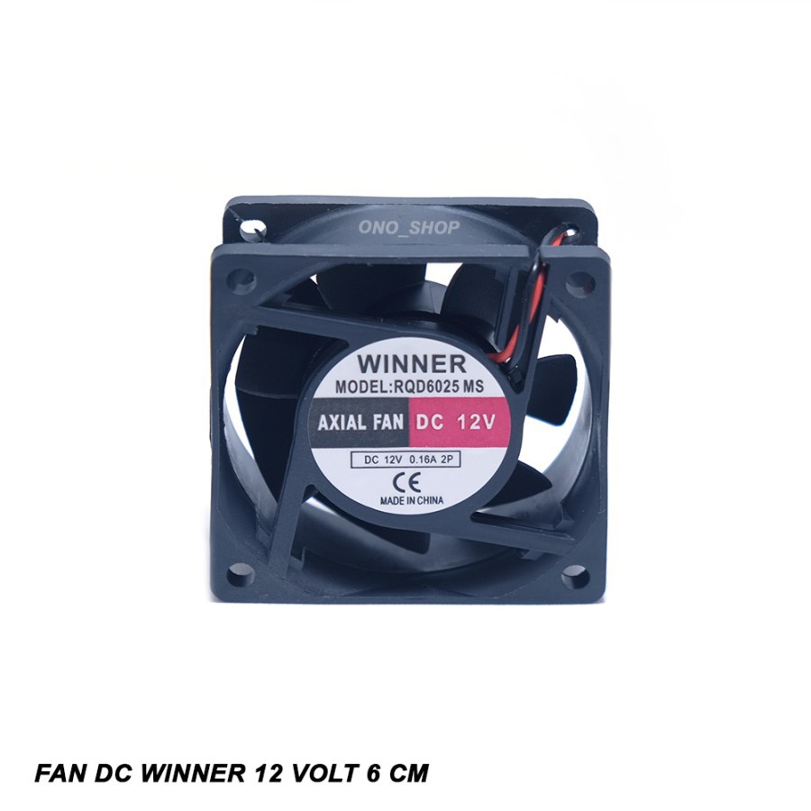 Fan DC Winner 12 Volt 6 cm