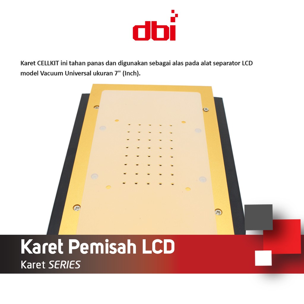 Karet Mesin Separator-Pemisah LCD Touch Screen 7inch CELLKIT